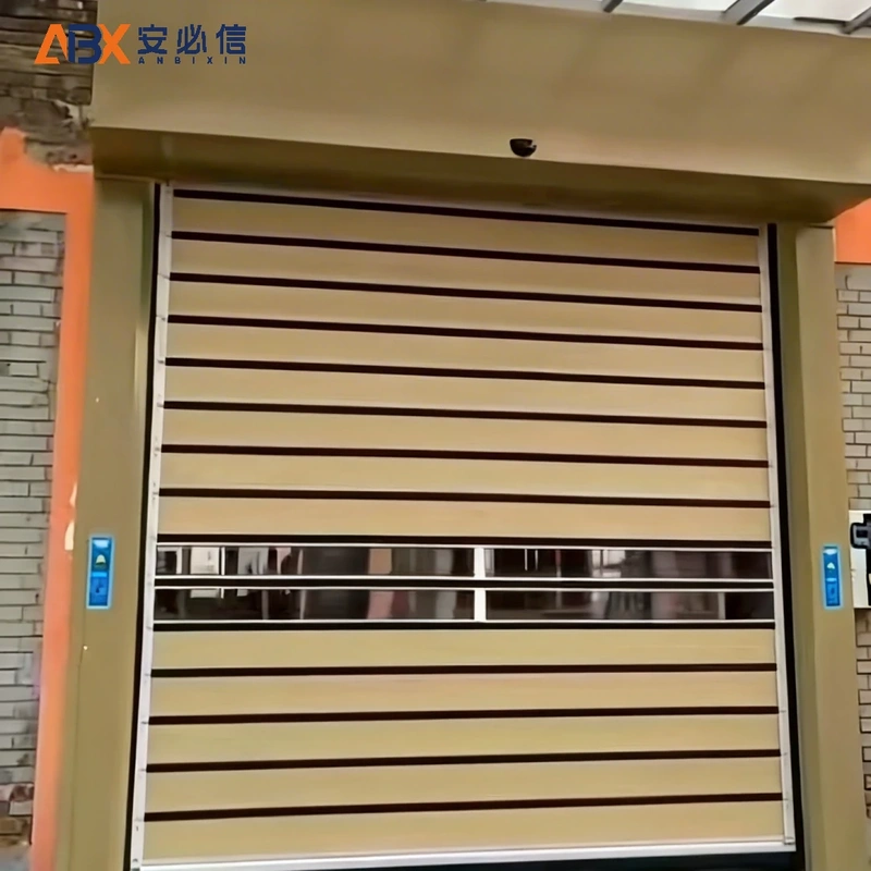 枣庄市铝制高速门